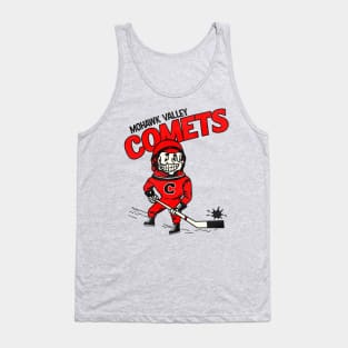 Defunct Mohawk Valley Comets Hockey Team Tank Top